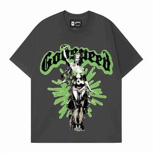 Godspeed Dark Gray Graphic Tee